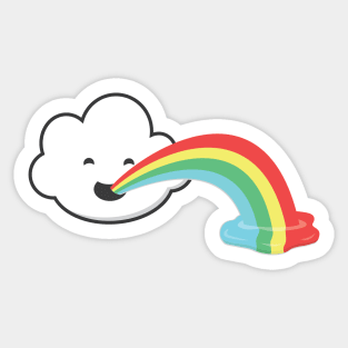 Rainblow - Happy Cloud Sticker